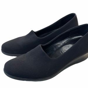 Ecco Felicia Slip on Stretch Wedge 38
